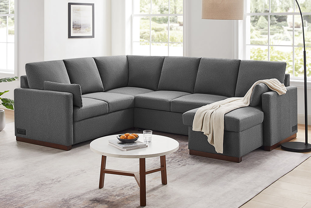 edgewood sectional sleeper sofa