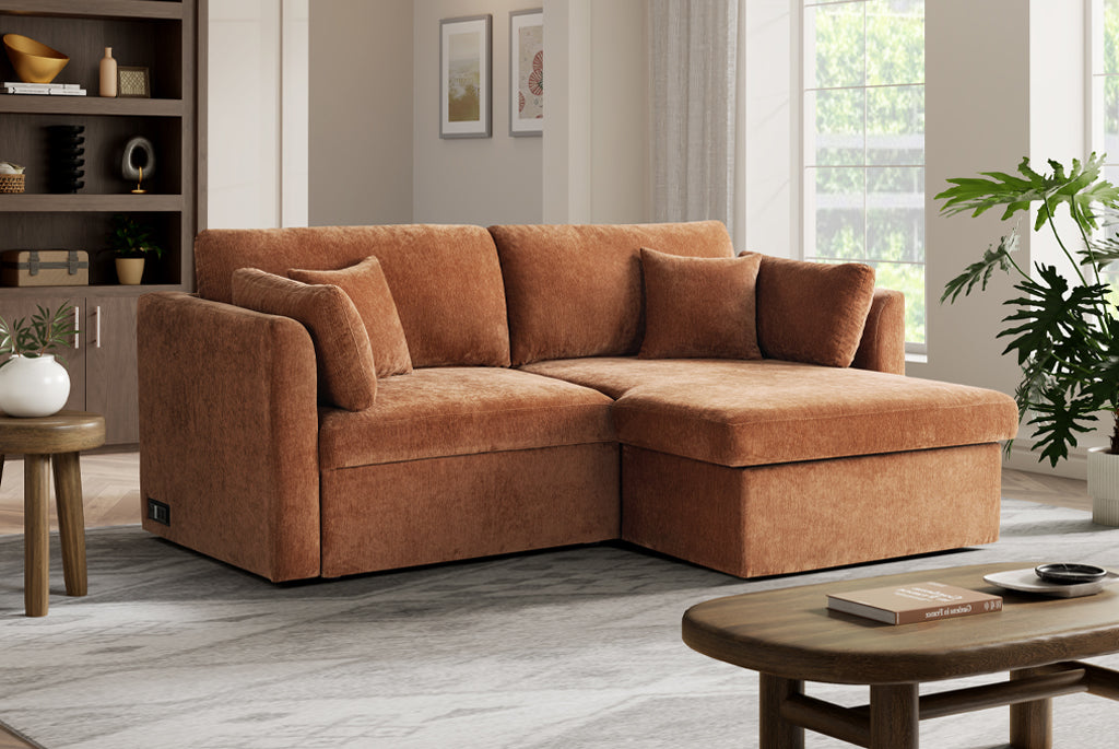 nova sleeper sectional sofa