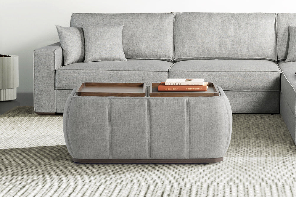 optic multifunctional ottoman with storage