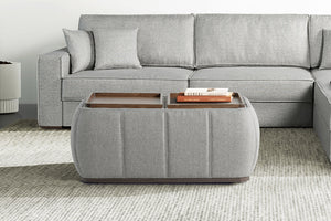 optic multifunctional ottoman with storage