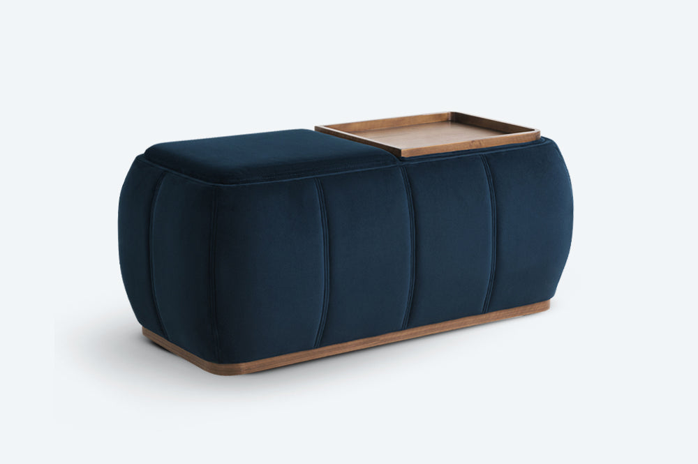 optic multifunctional ottoman with storage