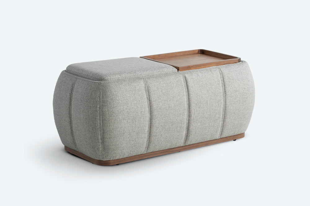 optic multifunctional ottoman with storage