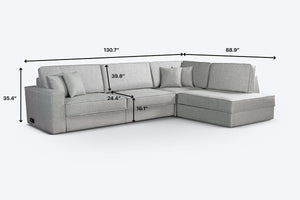 switch sectional sleeper sofa