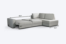 Load image into Gallery viewer, switch sectional sleeper sofa
