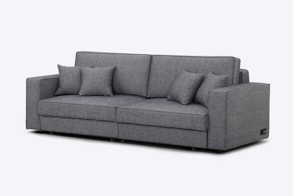 Queen Switch Sleeper Sofa Dark Gray Coddle