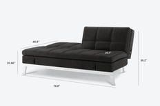 toggle convertible couch